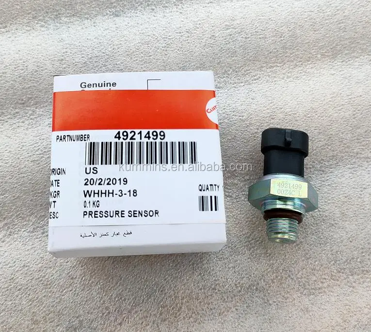 Qsx15 Isx15 X15 Fuel Pressure Sensor 4921499 3330999 3408377 3330998 3408378 3069728 4921499