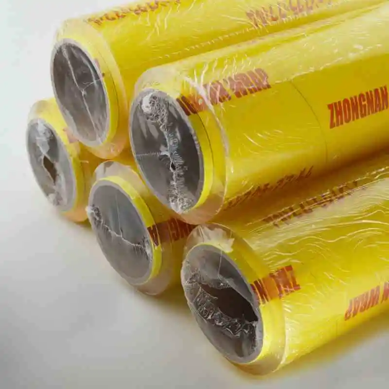 Super Cling Film Supermarket Use 8 Micron Casting Food Grade Pvc Cling