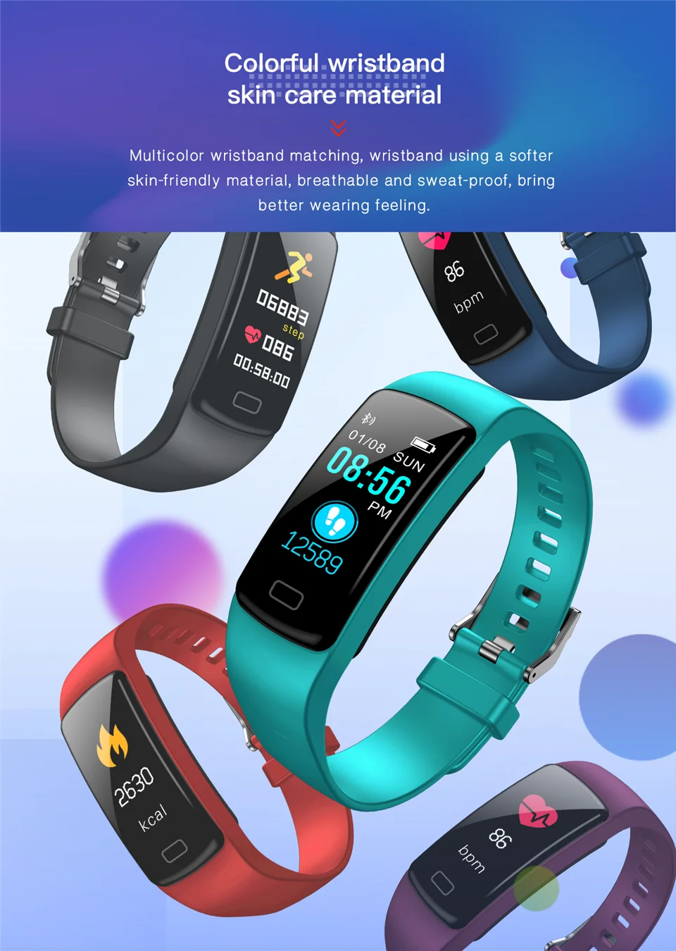 New Arrival Y9 Smartwatch With Blood Oxygen Saturation Y9 Smart