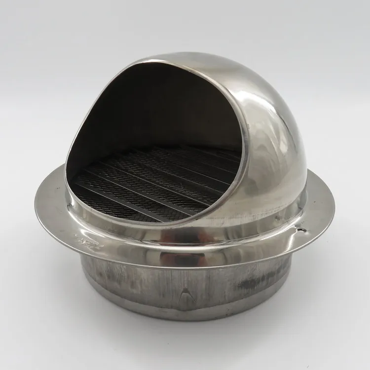 With 20years Experience 304 Stainless Steel Round Gable Vent Louver