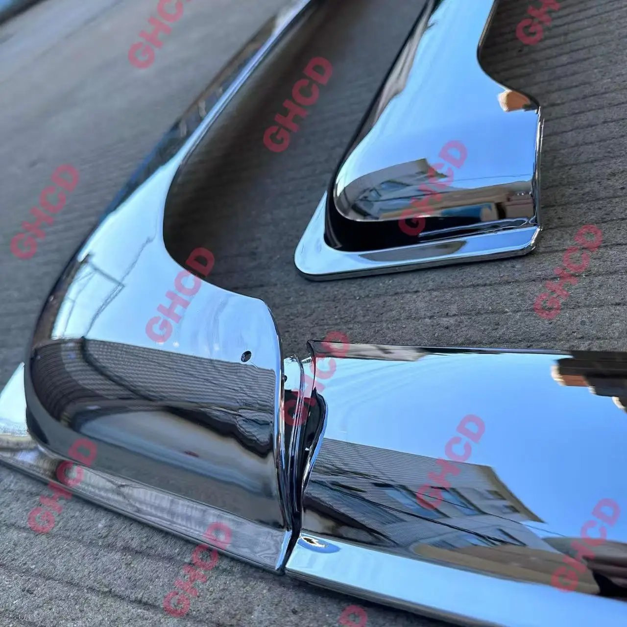 GHCD New Product/high Quality Chrome-plated Truck Visor for Japanese Truck MITSUBISH FUSO/F420(2008-ON) details