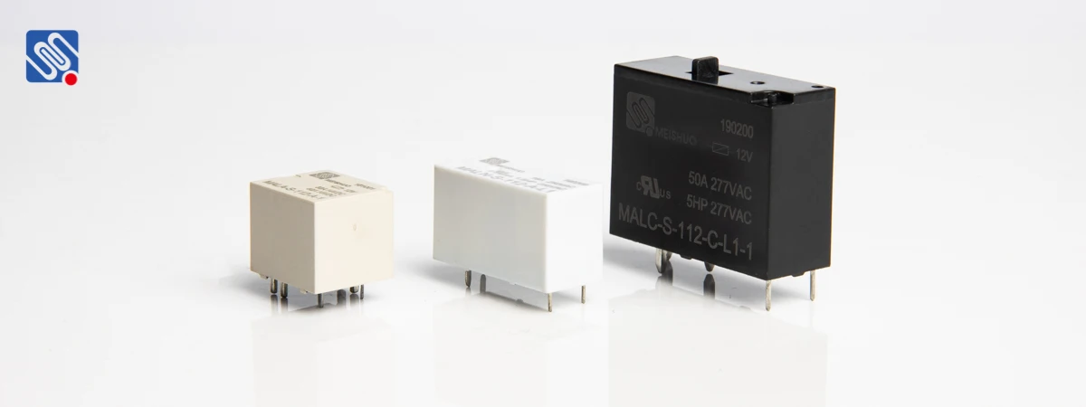 Meishuo ME100-S-1A-F New Energy Electric Vehicle Parts Accessories 277VAC Normally Open Type 277VAC Electromagnetic Relay
