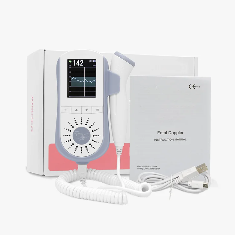Portable Baby Heart Monitor Doppler Fetal bluetooth Fetal Doppler for sale MSLJB01