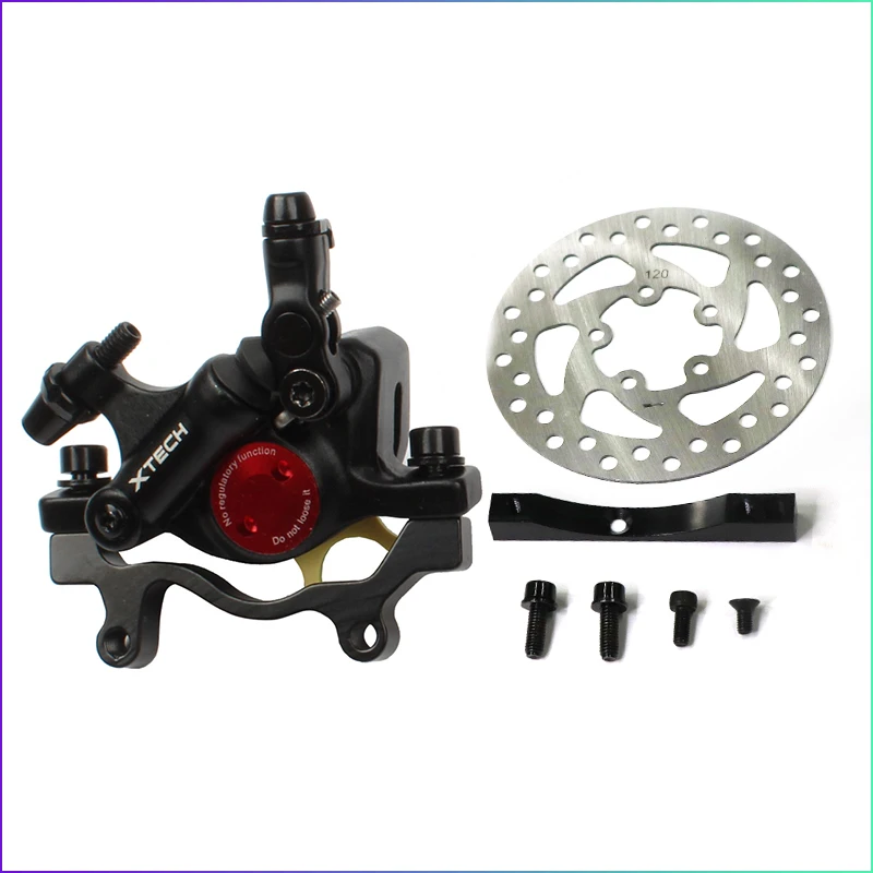 Superbsail ZOOM XTECH Front/Rear Disc Brake MTB Bike Hydraulic Disc Brake With Rotor 120/140/160MM for Xiaomi M365 E-cooter Part supplier