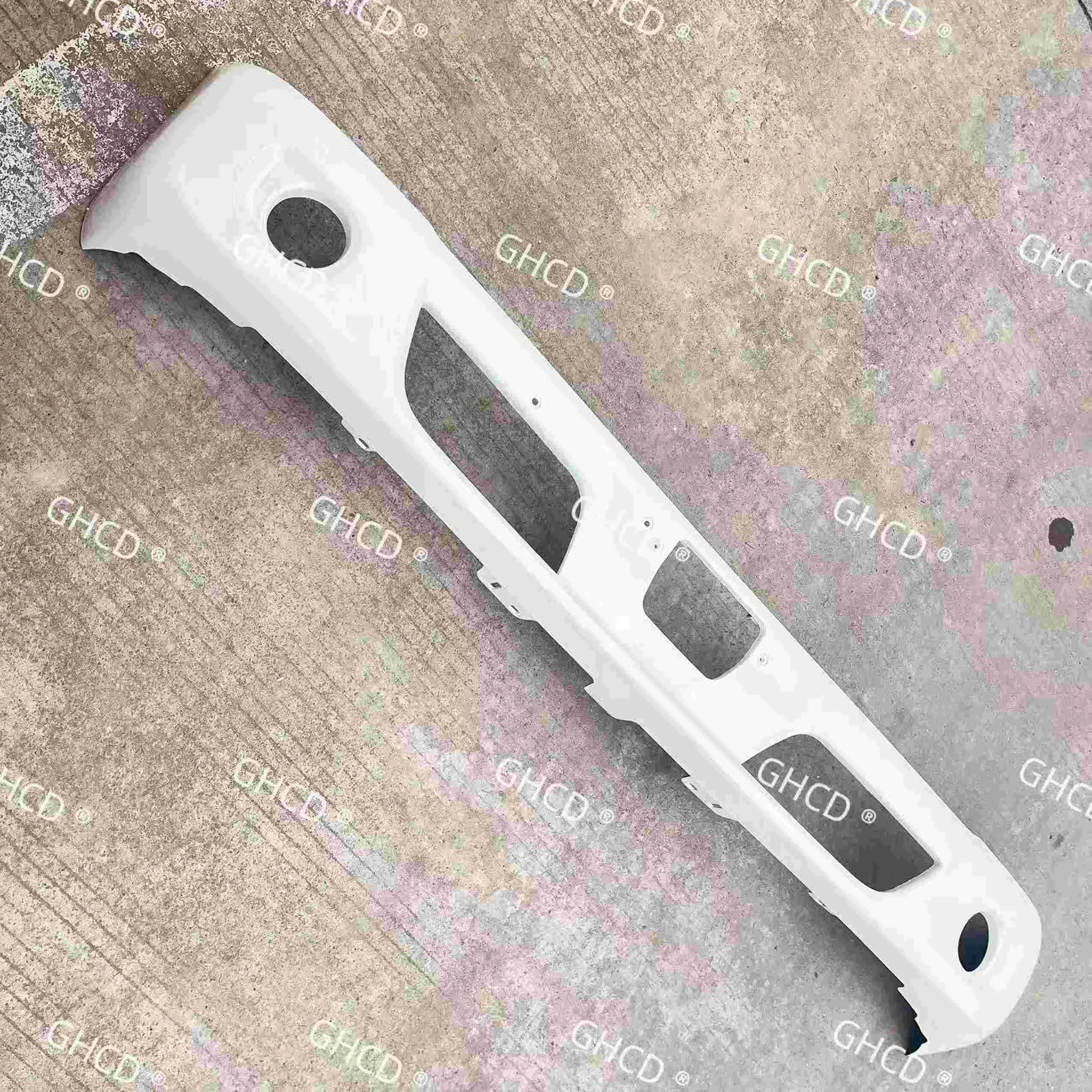 product ghcd high quality japanese truck body part new white narrow bumper for hino 300 high end plastic design-1