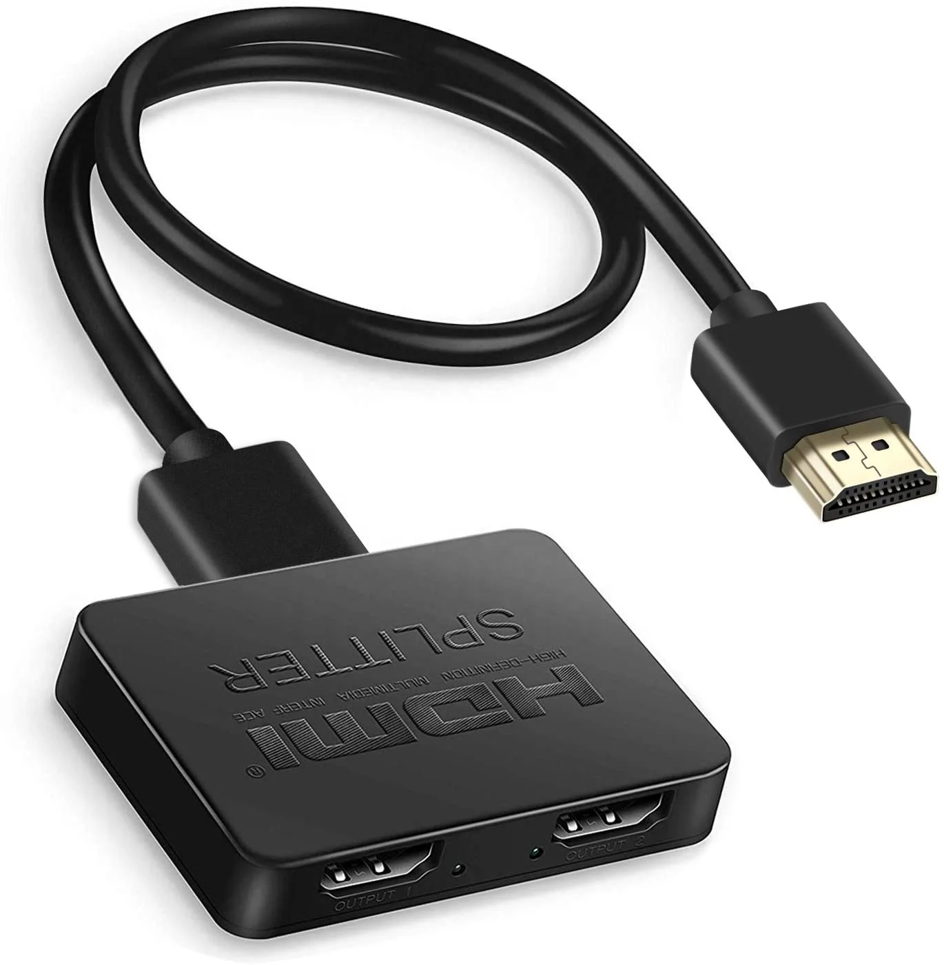 

2021 3x2 HDMI Matrix Switch Splitter with SPDIF and L/R 3.5mm HDR compatible Switch 4x2 Support HDCP 2.2 ARC 3D 4K@60Hz for PS5, Black