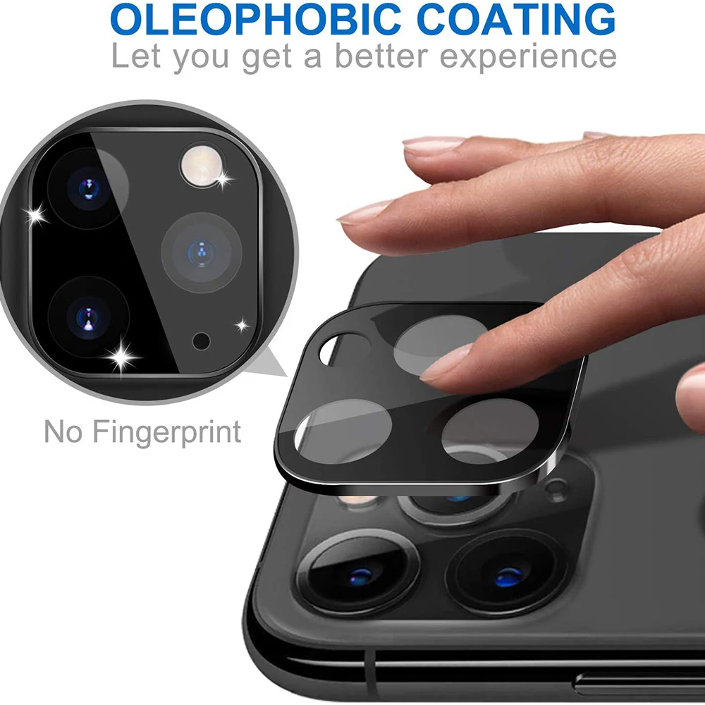 2019 NEUE PRODUKT 2 Pack Kamera Objektiv Screen Protector f&uuml;r iPhone 11 PRO MAX - ANKUX.COM