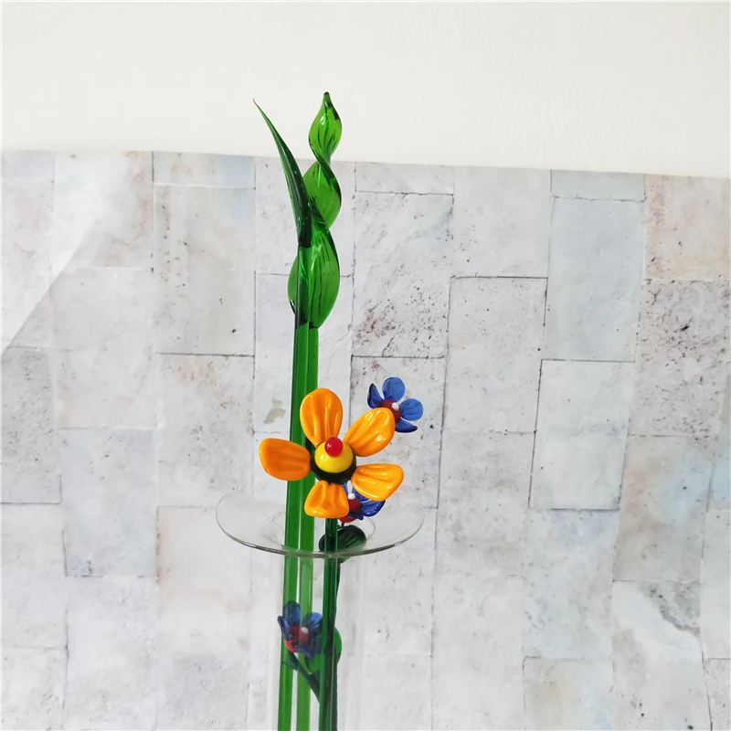 Handmade Art Murano Glass Flower Decoration Buy Glass Flower,Art