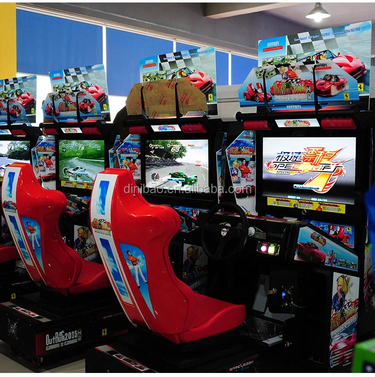 32英寸屏幕模拟器街机outrun赛车游戏机投币机汽车赛车游戏