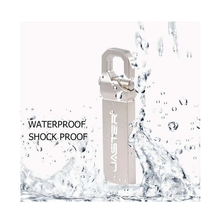 JASTER USB Flash Drive 64GB Metal Pendrive High Speed Memory Stick 4GB 32GB Pen Drive Real Capacity 16GB USB Flash Custom LOGO - ANKUX.COM