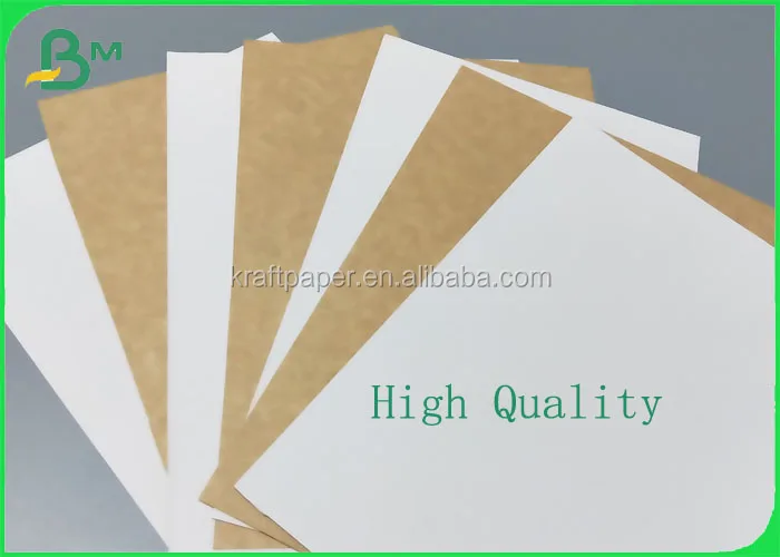 50 * 70cm 350G 400G Brown Kraft Paper Sheets 100% Virgin Wood Pulp