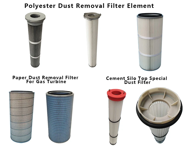 Air Dust Collector Filter Element Polyester Dust Removal Filter Bag