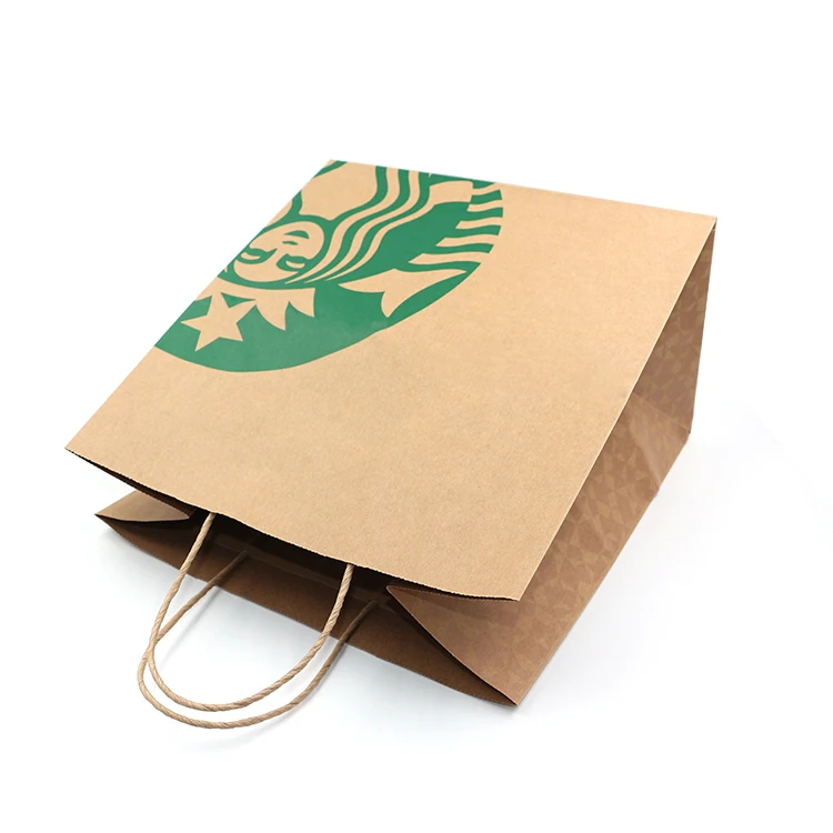 takeaway paper carrier bag