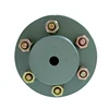 flexible elastic pin shaft and bushing coupling