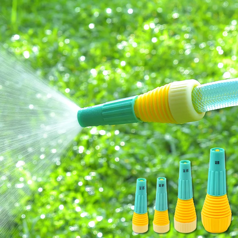 3 Function Plastic Household Water Spray Gun Adjustable Rotating Garden