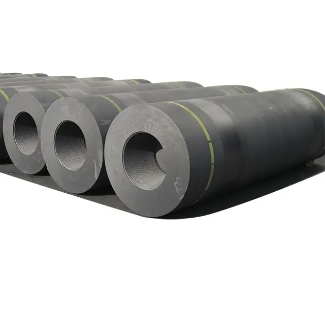 electric arc furnace Steel Making graphite electrodes uhp500 with nipples