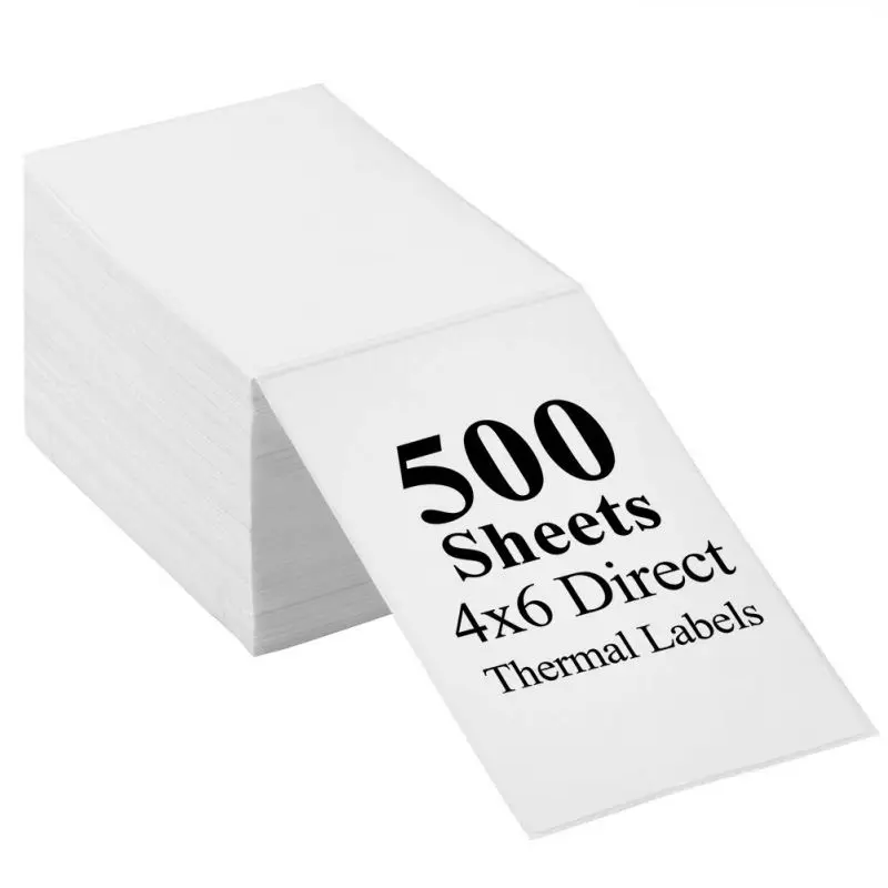 40x60mm Vinyl Scratch-Off Adhesive Thermal Labels for Supermarket Promotion & Exhibition Use-Custom Sticker Express Shipping factory