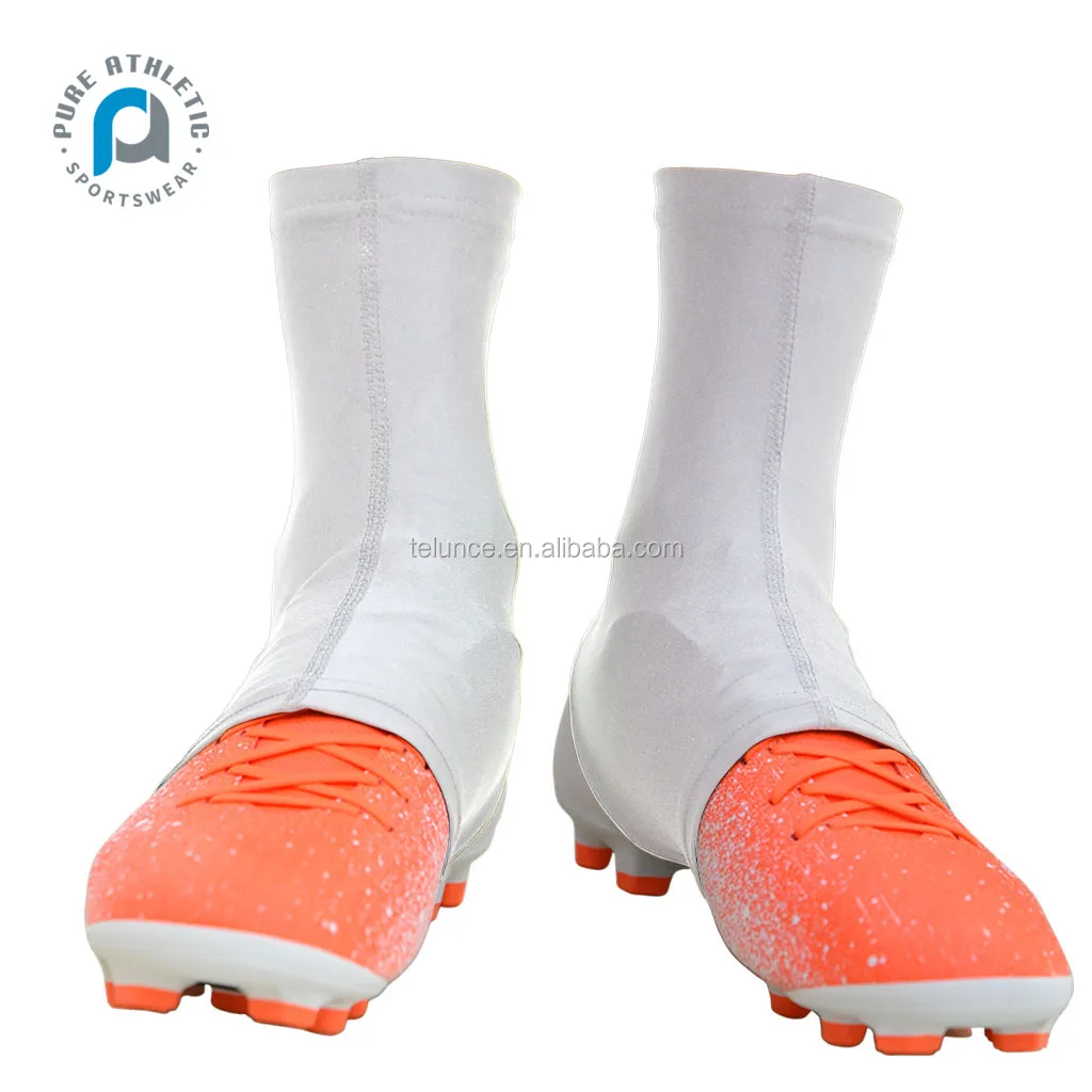 Pure 2023 Solid White Customized Blank Cycling Football Soccer Cleat