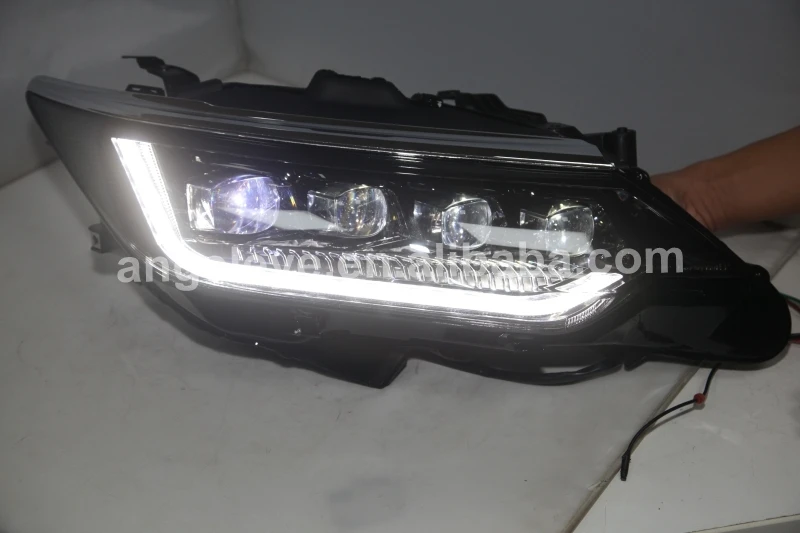 Full led front light for Toyota 2015 Year Camry v55 LED headlight LDV2