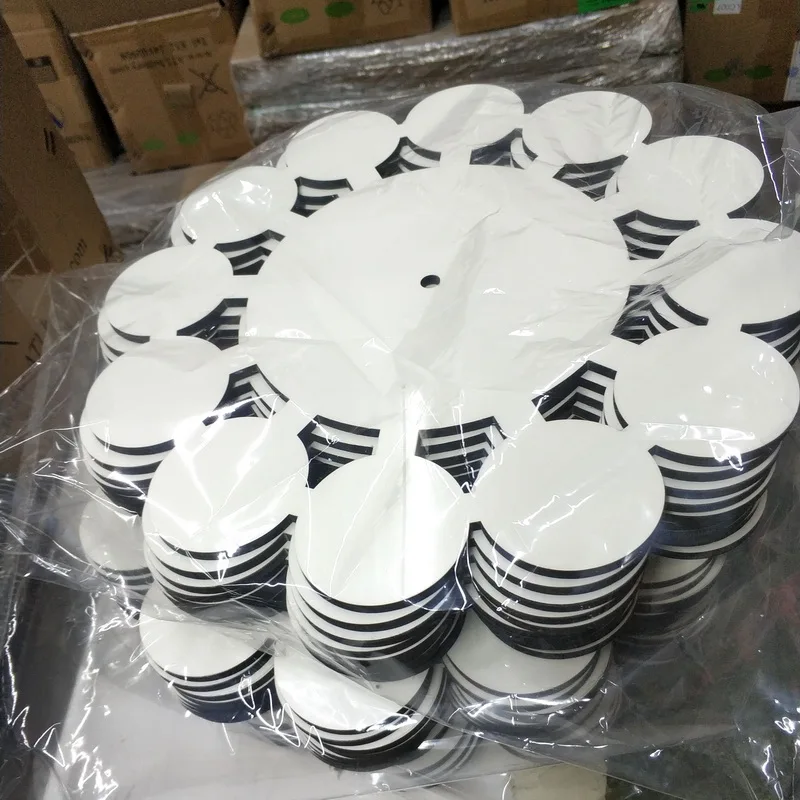 Round Blank Mdf Wooden Sublimation Wall Clock Face Sublimation Wall