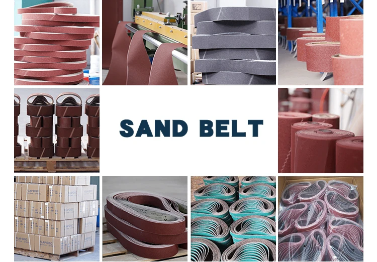 P80 Gxk51 Flexible Alumina Abrasive Cloth Sanding Belt For Sanding