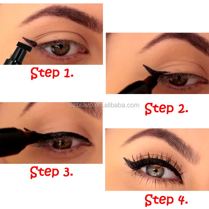 winged liquid eyeliner