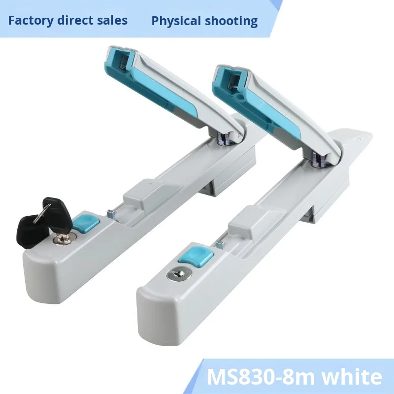 MS830-8 Lever Lock for Rittal Cabinet Door Handle Heat Sink Application 6000 Series Alloy Train Distribution Box Use details