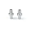 Customized round head bolt brass stud and nut all threaded