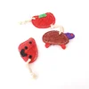 Custom Kitchen Cleaning Cute Turtle Shape Natural Loofah Dish Washing Sponges