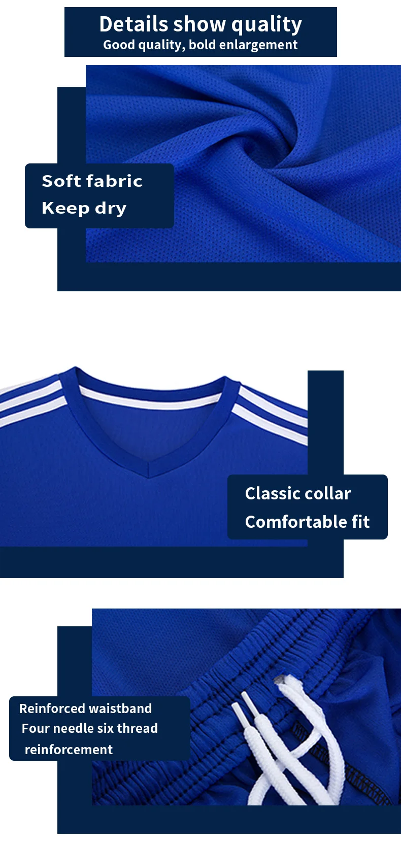 Youth Soccer Jersey Football Shirt Set Kids Footall Clothing Football