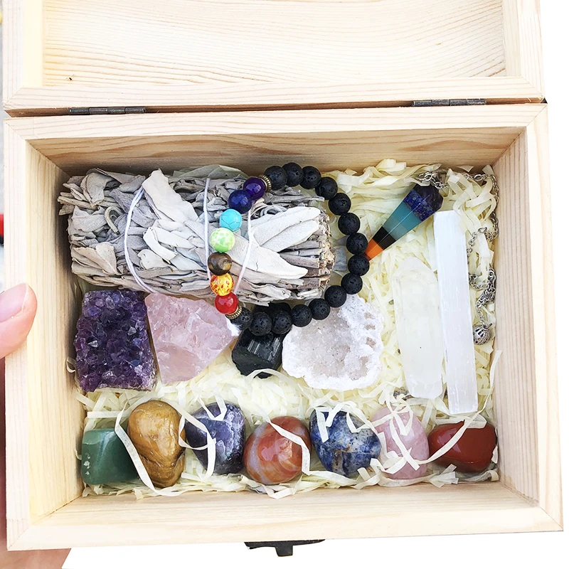 

chakra crystal healing tones,2 Boxes, Color