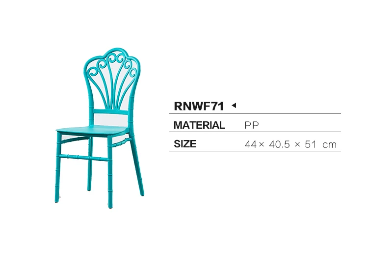 foshan factory cheap price good quality wedding banquet reception furniture resin chairs