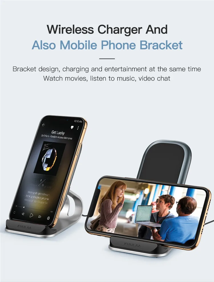 phone stand wireless charger