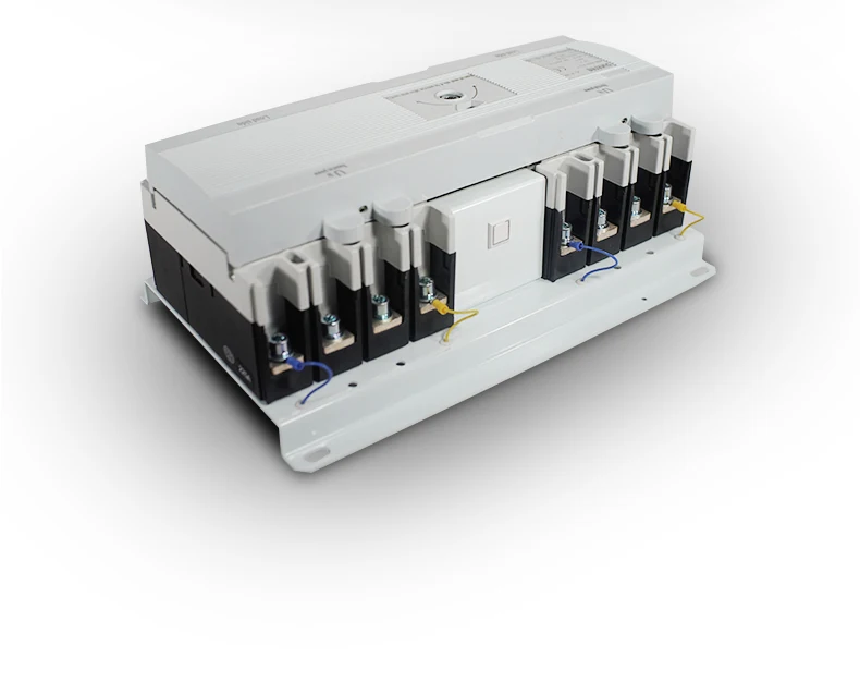 Interruptor De Transferencia Automática ATS 4P 63A 380V - Dual Power, 2 Entradas 2 Salidas, Tipo MCB
