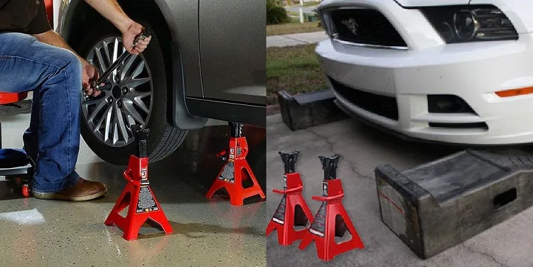 2,3,6Ton Portable Adjustable Vehicle Auto Repair Tool Car Jack Stand