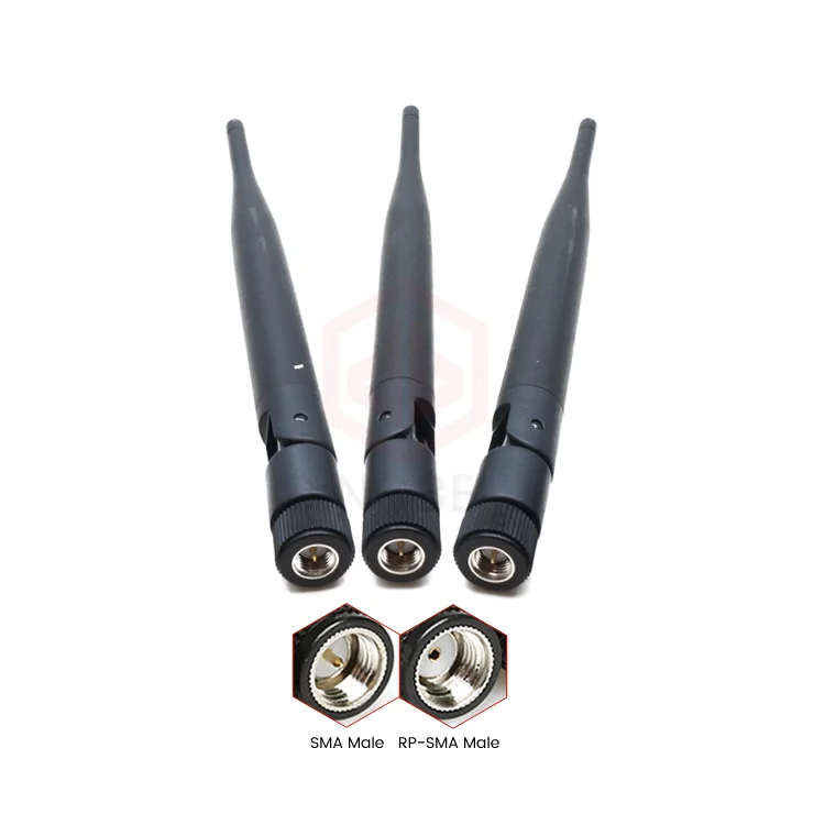 5dBi external rubber duck WiFi router antenna SMA 2.4ghz modem signal aerial - ANKUX.COM