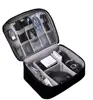 Double Layers Travel Electronics Accessories Oxford Digital Phone Storage Bags Cable wires storage organizer