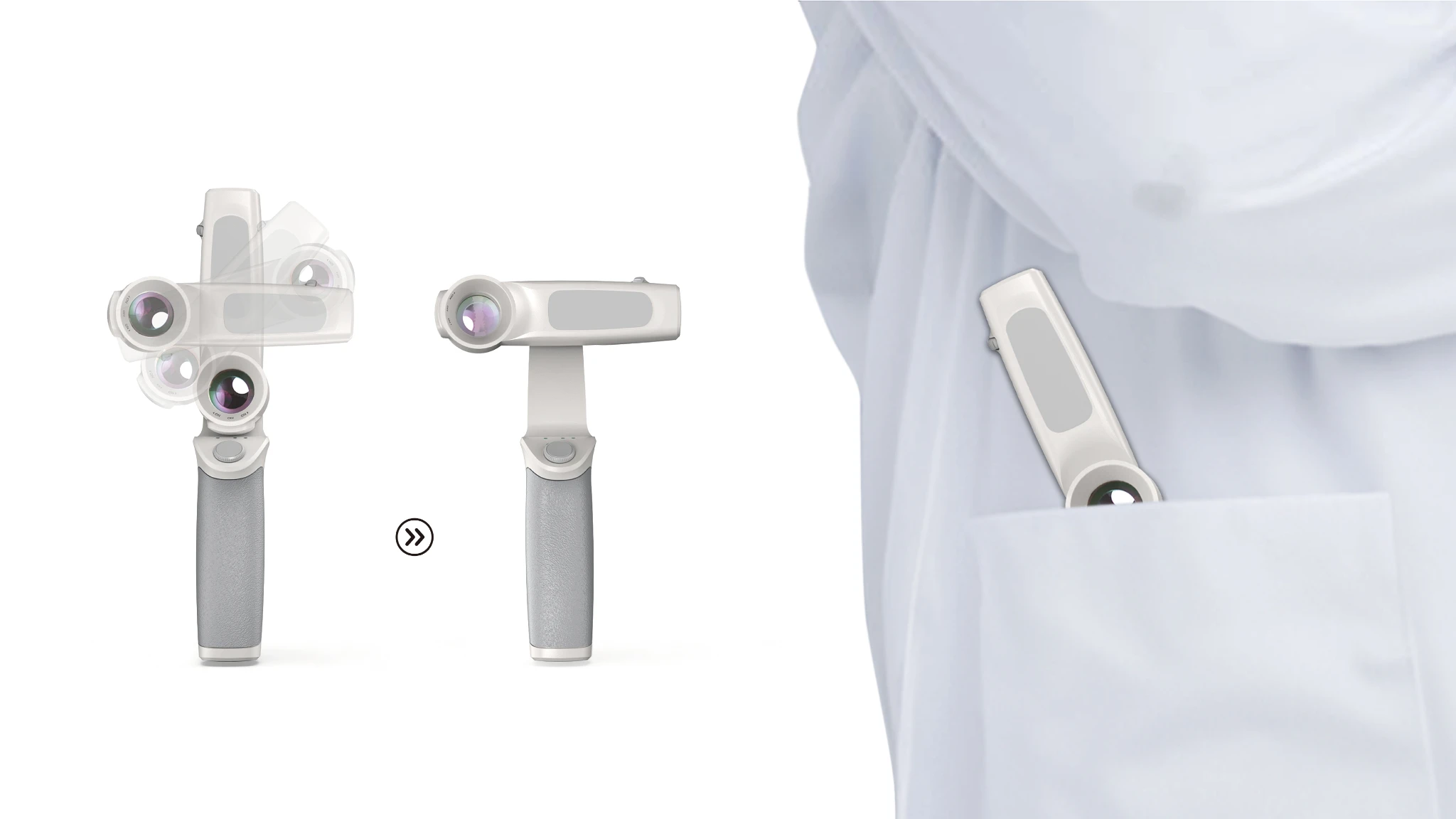 China New Design PL150 Handheld Digital Slit Lamp Portable Ophthalmic Slit Lamp Machine for Eye Clinic Hospital Diagnosis