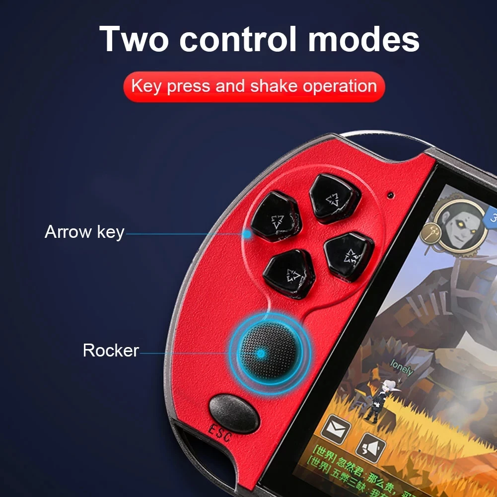 2020 Newest X7 Plus Portable Handheld Video Game Consoles With 10000 ...