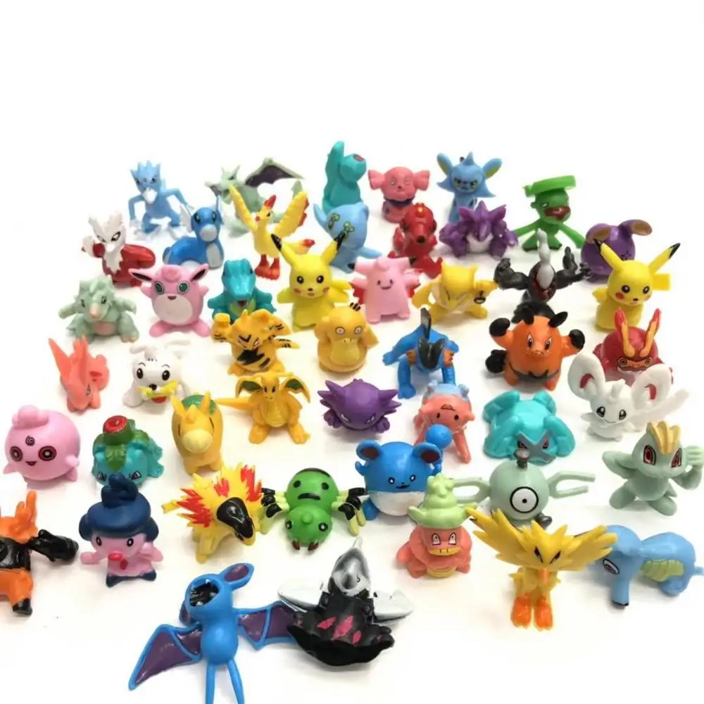 

Top Quality 2-3cm 144pcs Pokemon Action Figures,1 Bag, As photo showed, more please contact us