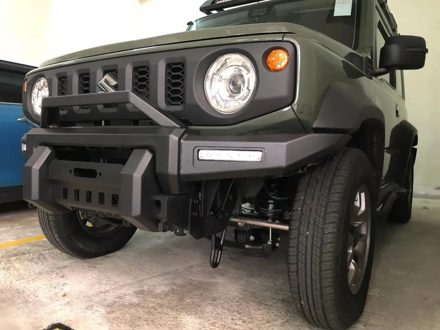 Acciaio Inox Paraurti Anteriore Per Suzuki 2019 Jimny Jb74 Jb64 Jb74w