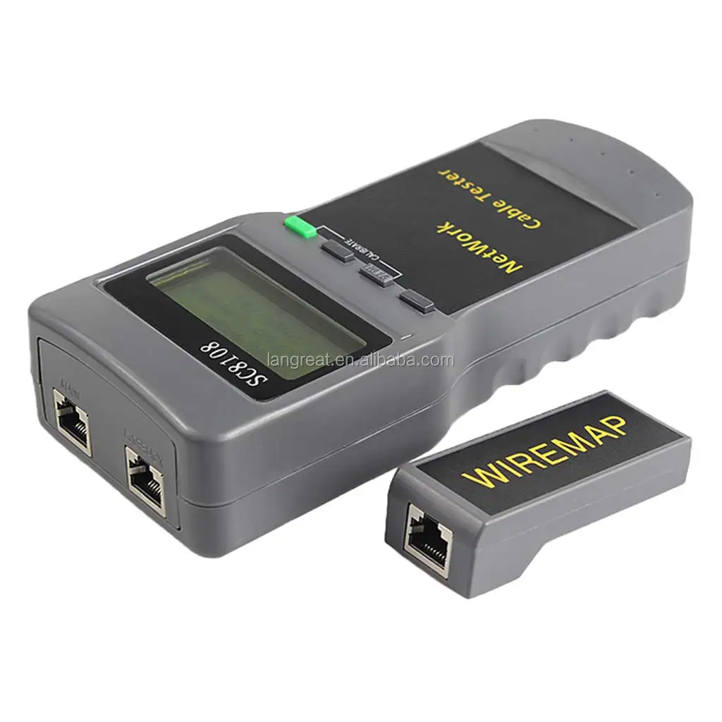 Ct lcd rj45. Sc8108 Network Cable Tester. Сетевой тестер rj45 sc8108. Кабельный тестер netko sc8108. Smart Cable Tester "sc8108" for UTP/STP rj45 Cables.