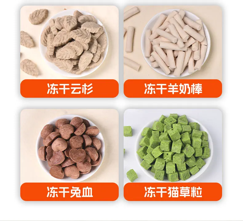 Freeze-dried Duck Meat & Vegetable Roll Rao Sydney Pet Snack for Cats & Dogs-Molar Training Mix manufacture