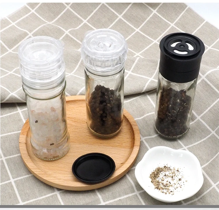 High Quality Salt Pepper Grinder Cap With 100ml Glass Bottle Buy Salt