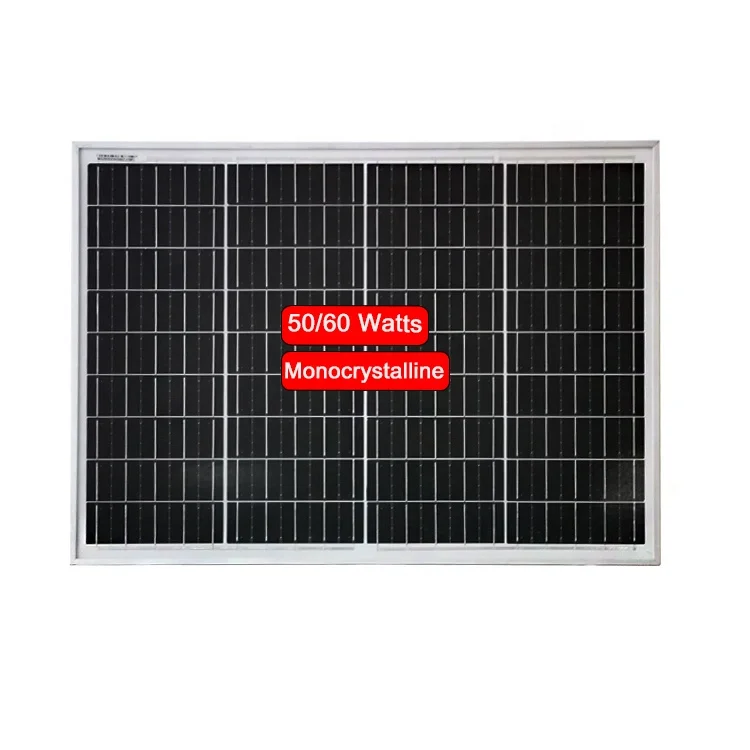 Customized Small Solar Panel 50W 18V Mono Crystalline for Street Light/LED Light/Garden Light