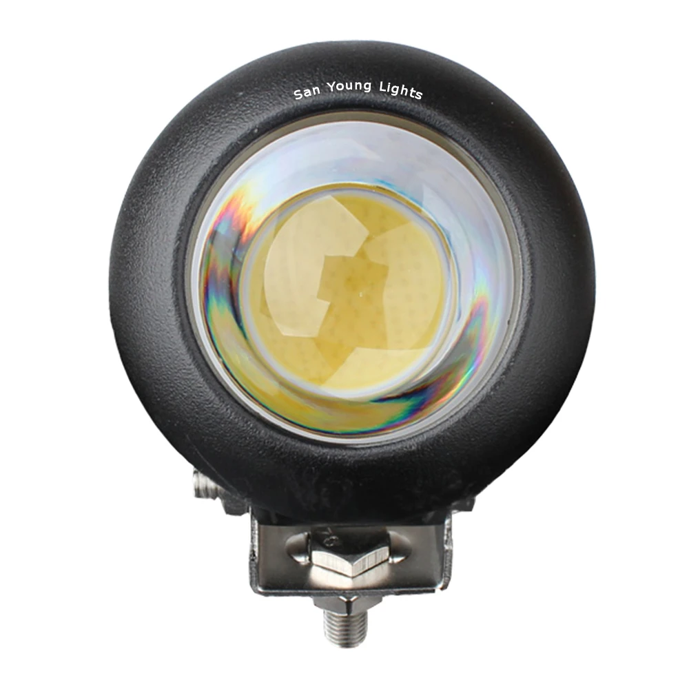 4 inch Tractor LED working Head light 25W for Trucks small driving lights for pod lights off road
