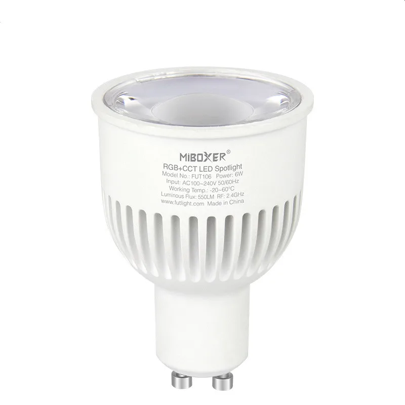 Mi light FUT106 6W GU10 RGB CCT LED light bulbs spotlight smart controller