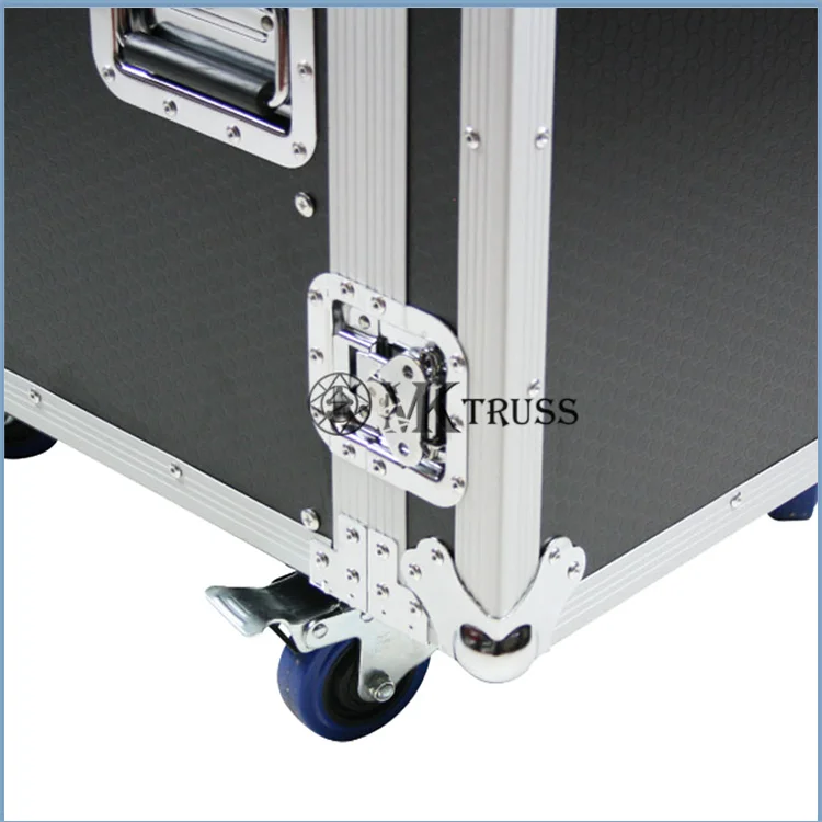 MK-SC-R16U Black Flight Case - Professional Equipment Transport