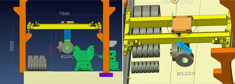 Smart stacker crane