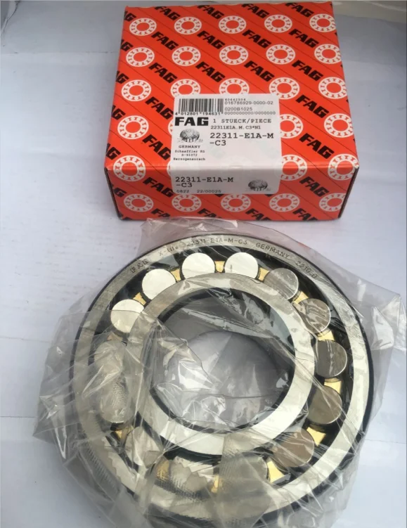 Spherical Roller Bearing FAG Bearings 22311-E1A-M-C3